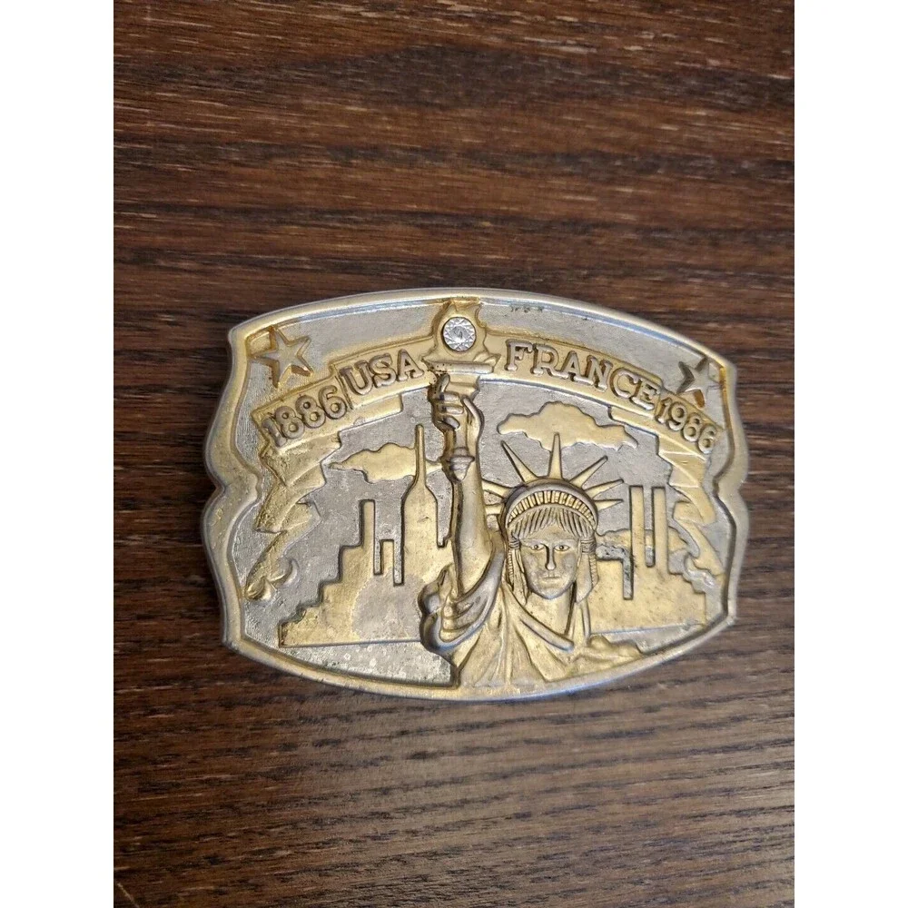 Hammond INT'L Mint 100 Yr Traditional Liberty Limited Edition Gold Silver Buckle
